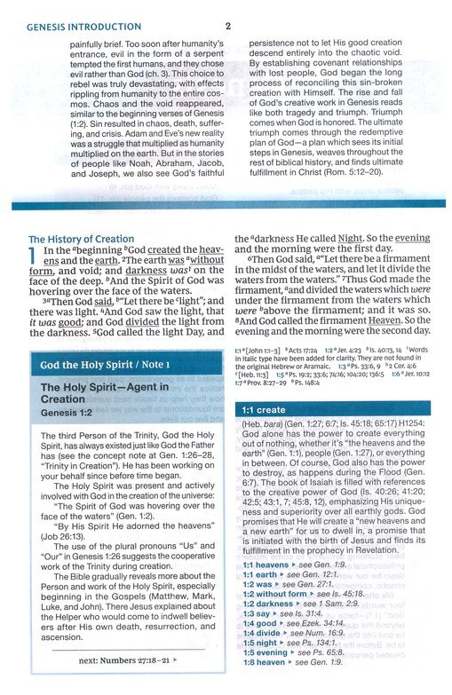 NKJV, Word Study Reference Bible, Hardcover, Red Letter, Comfort Print : 2,000 Keywords that Unlock the Meaning of the Bible - Imagen 5