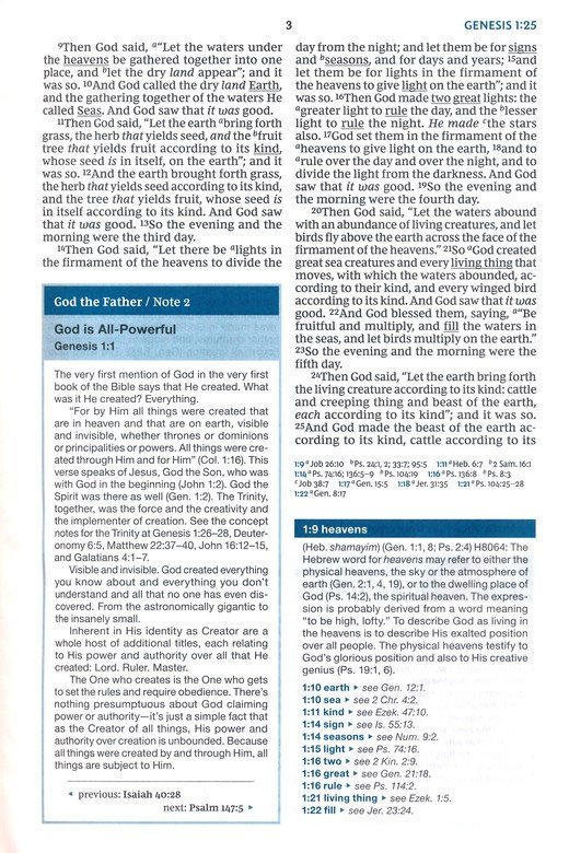 NKJV, Word Study Reference Bible, Hardcover, Red Letter, Comfort Print : 2,000 Keywords that Unlock the Meaning of the Bible - Imagen 6