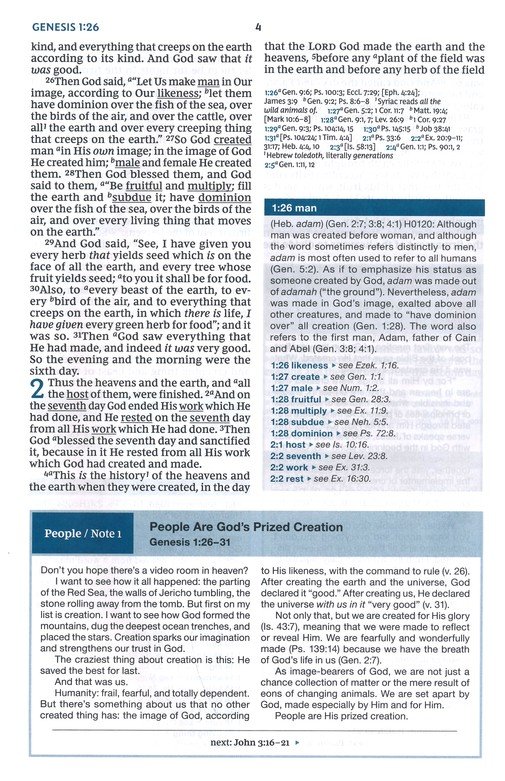 NKJV, Word Study Reference Bible, Hardcover, Red Letter, Comfort Print : 2,000 Keywords that Unlock the Meaning of the Bible - Imagen 7