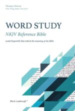 Alternative view of NKJV, Word Study Reference Bible, Leathersoft, Black, Red Letter, Comfort Print : 2,000 Keywords that Unlock the Meaning of the Bible