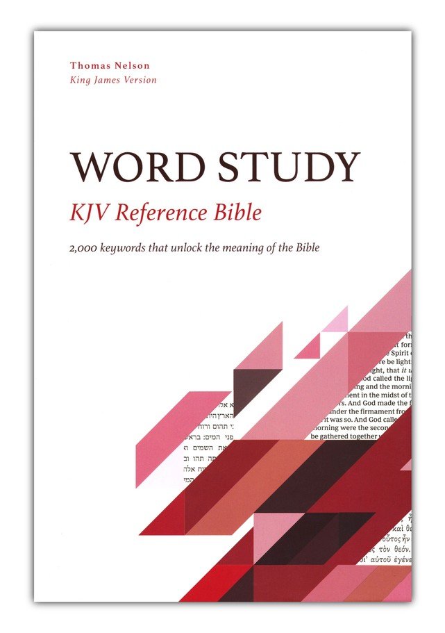 KJV, Word Study Reference Bible, Hardcover, Red Letter, Comfort Print : 2,000 Keywords that Unlock the Meaning of the Bible - Imagen 3