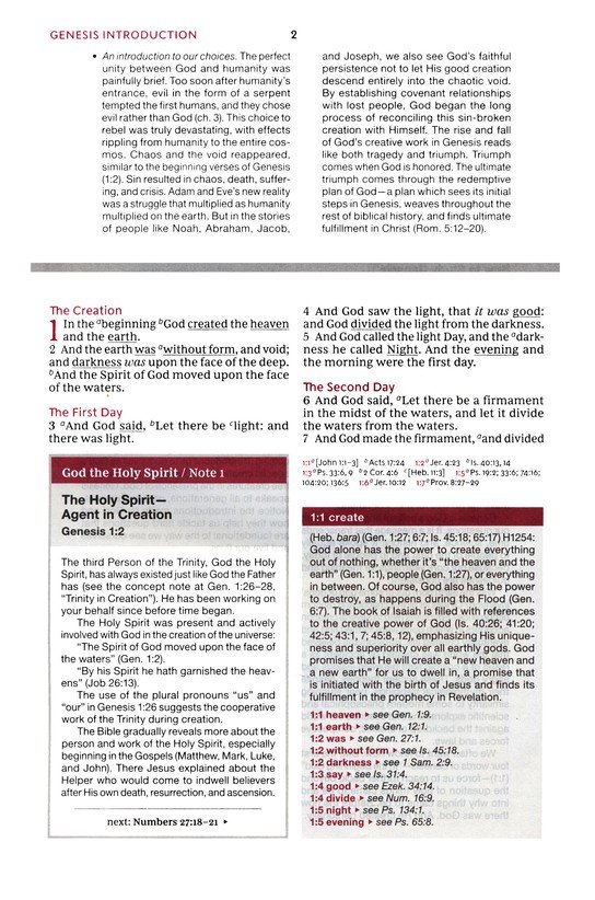 KJV, Word Study Reference Bible, Hardcover, Red Letter, Comfort Print : 2,000 Keywords that Unlock the Meaning of the Bible - Imagen 5