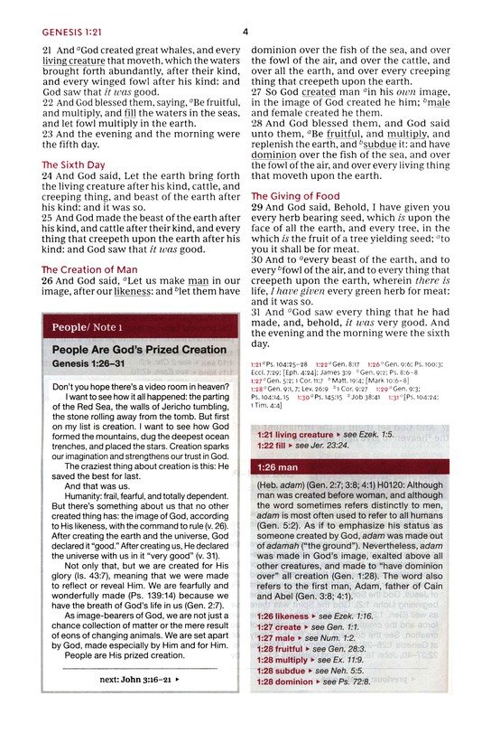 KJV, Word Study Reference Bible, Hardcover, Red Letter, Comfort Print : 2,000 Keywords that Unlock the Meaning of the Bible - Imagen 7