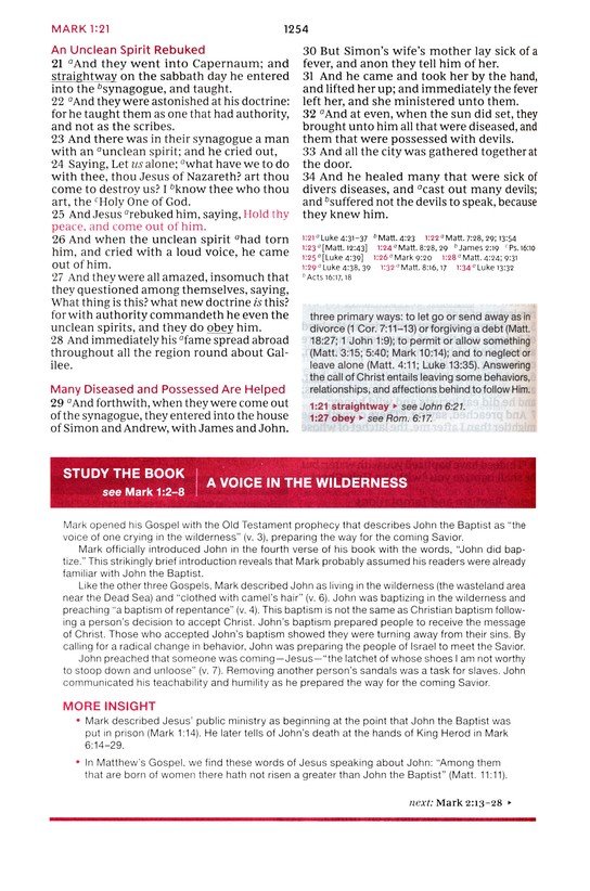 KJV, Word Study Reference Bible, Hardcover, Red Letter, Comfort Print : 2,000 Keywords that Unlock the Meaning of the Bible - Imagen 9