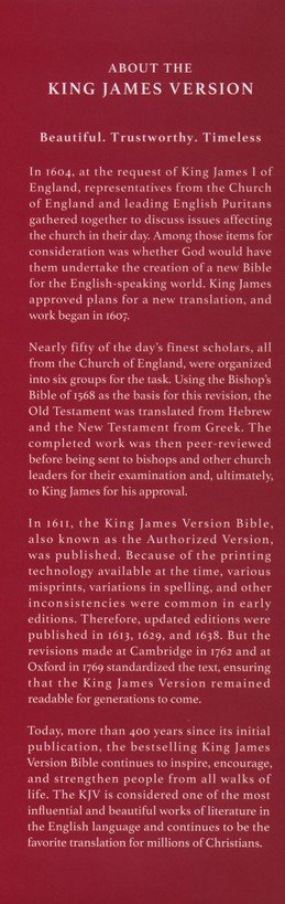 KJV, Word Study Reference Bible, Hardcover, Red Letter, Thumb Indexed, Comfort Print : 2,000 Keywords that Unlock the Meaning of the Bible - Imagen 10