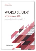 Alternative view of KJV, Word Study Reference Bible, Leathersoft, Black, Red Letter, Comfort Print : 2,000 Keywords that Unlock the Meaning of the Bible