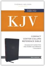 Alternative view of KJV, Compact Center-Column Reference Bible, Hardcover, Red Letter, Comfort Print