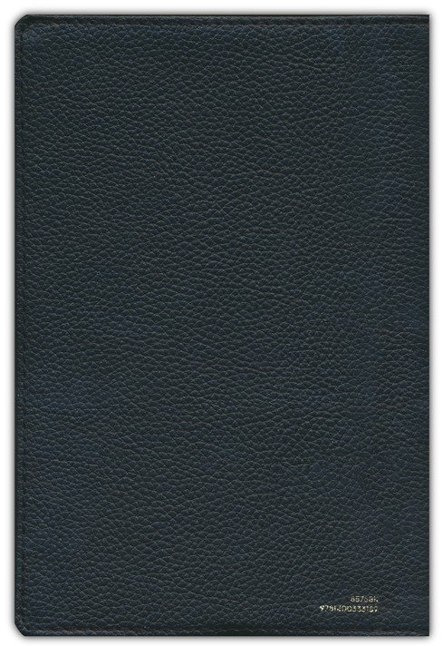 KJV, Compact Center-Column Reference Bible, Genuine Leather, Black, Red Letter, Thumb Indexed, Comfort Print - Imagen 10