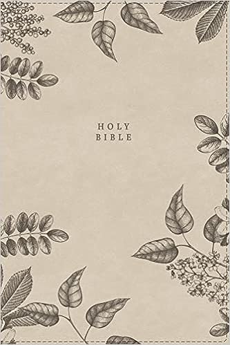 NIV, Compact Center-Column Reference Bible, Leathersoft, Stone, Red Letter, Comfort Print - Imagen 2