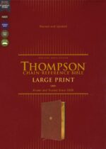 Alternative view of NKJV, Thompson Chain-Reference Bible, Large Print, Leathersoft, Brown, Red Letter, Comfort Print