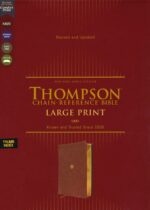 Alternative view of NKJV, Thompson Chain-Reference Bible, Large Print, Leathersoft, Brown, Red Letter, Thumb Indexed, Comfort Print