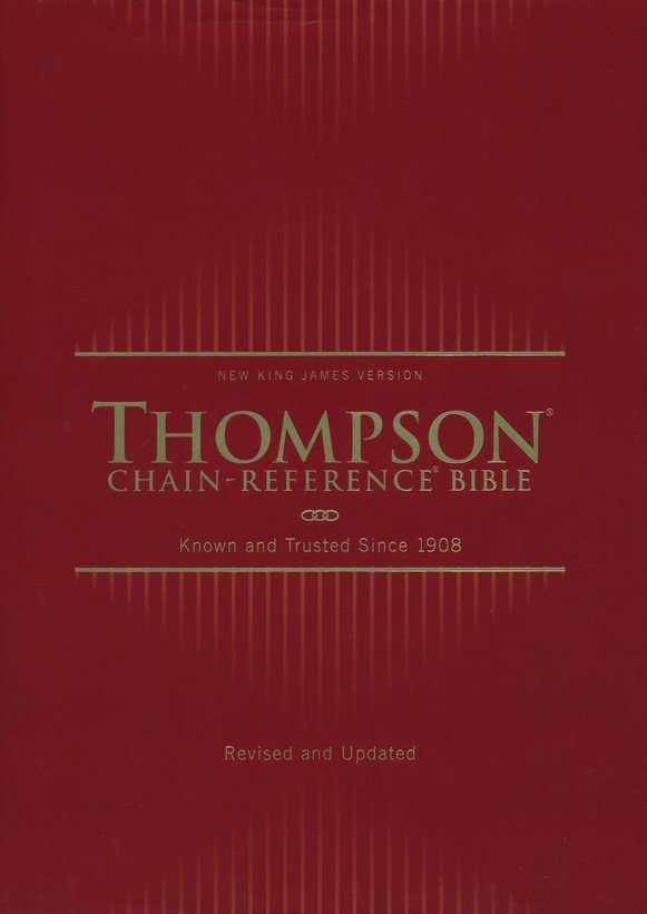 NKJV, Thompson Chain-Reference Bible, Hardcover, Red Letter, Comfort Print - Imagen 2