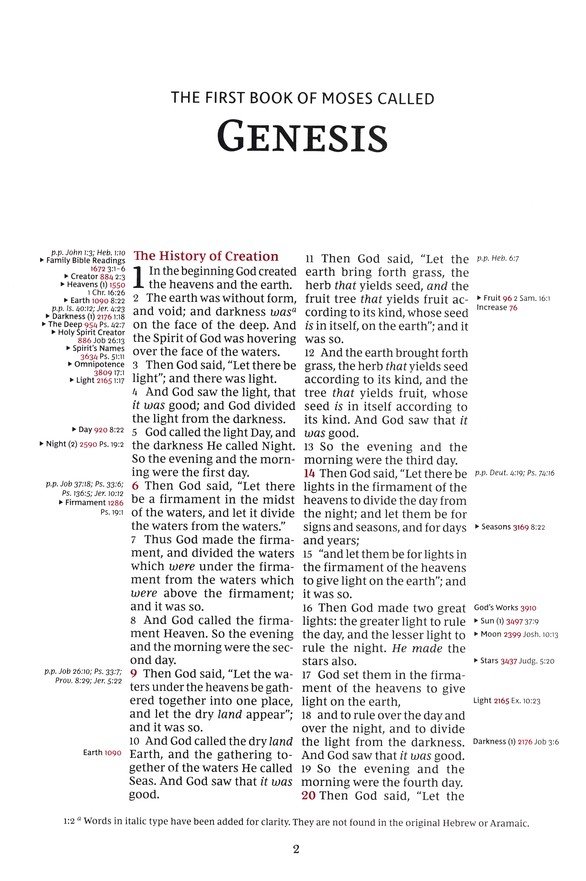 NKJV, Thompson Chain-Reference Bible, Hardcover, Red Letter, Comfort Print - Imagen 3