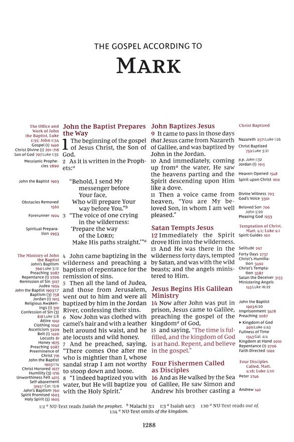 NKJV, Thompson Chain-Reference Bible, Hardcover, Red Letter, Comfort Print - Imagen 6