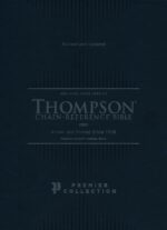 Alternative view of NKJV, Thompson Chain-Reference Bible, Premium Goatskin Leather, Black, Premier Collection, Black Letter, Art Gilded Edges, Comfort Print