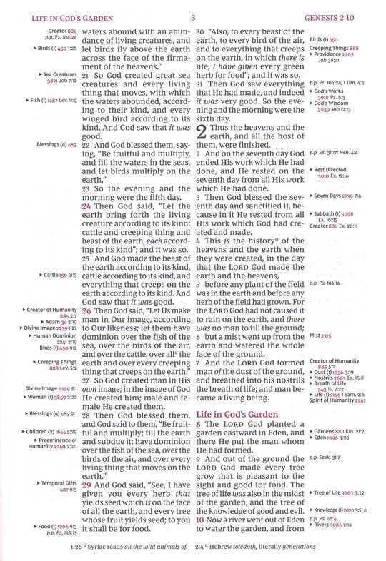 NKJV, Thompson Chain-Reference Bible, Leathersoft, Brown, Red Letter, Comfort Print - Imagen 5