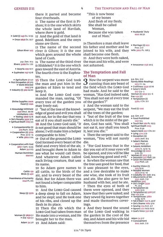 NKJV, Thompson Chain-Reference Bible, Leathersoft, Brown, Red Letter, Comfort Print - Imagen 6