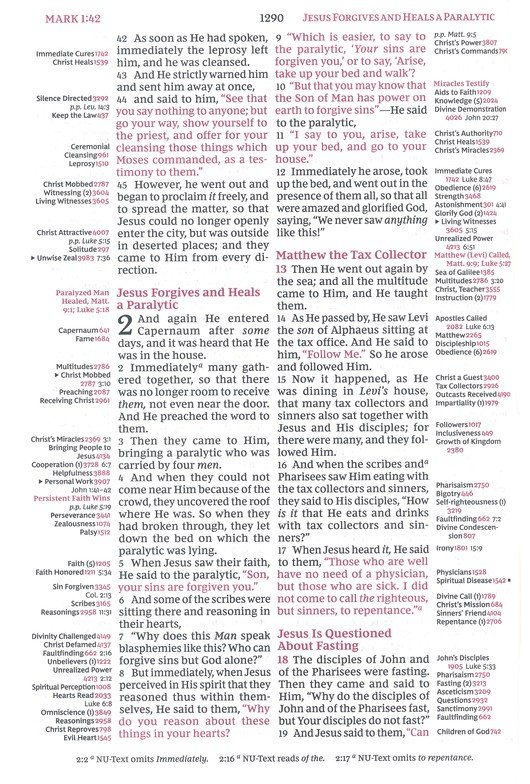 NKJV, Thompson Chain-Reference Bible, Leathersoft, Brown, Red Letter, Comfort Print - Imagen 9
