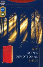 Alternative view of NIV, Men's Devotional Bible (By Men, for Men), Leathersoft, Brown, Comfort Print