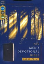 Alternative view of NIV, Men's Devotional Bible (By Men, for Men), Large Print, Leathersoft, Black, Comfort Print