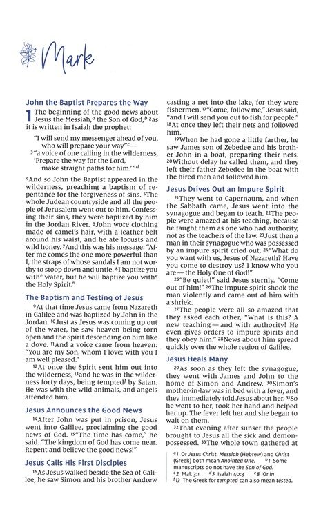 NIV, Women's Devotional Bible (By Women, for Women), Leathersoft, Navy, Comfort Print - Imagen 7