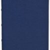 NIV, Side-Column Reference Bible (Deep Study at a Portable Size), Personal Size, Premium Goatskin Leather, Blue, Premier Collection, Art Gilded Edges, Comfort Print - Imagen 3