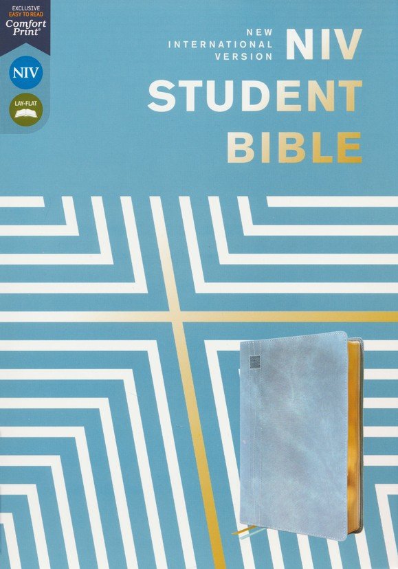 NIV, Student Bible, Leathersoft, Teal, Comfort Print - Imagen 2