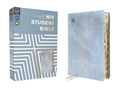 NIV, Student Bible, Leathersoft, Teal, Thumb Indexed, Comfort Print - Imagen 3