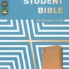 NIV, Student Bible, Personal Size, Leathersoft, Tan, Comfort Print - Imagen 2