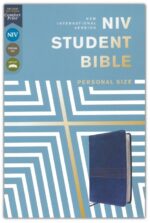 Alternative view of NIV, Student Bible, Personal Size, Leathersoft, Navy, Comfort Print