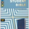 NIV, Student Bible, Personal Size, Leathersoft, Navy, Thumb Indexed, Comfort Print - Imagen 2