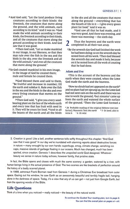 NIV, Student Bible, Personal Size, Leathersoft, Navy, Thumb Indexed, Comfort Print - Imagen 5