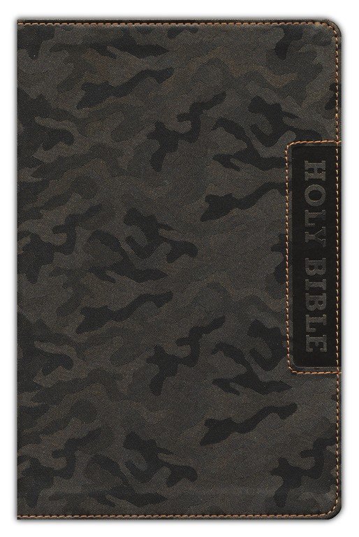 NIV, Boys' Bible, Leathersoft, Brown Camo, Thumb Indexed Tabs, Comfort Print - Imagen 3