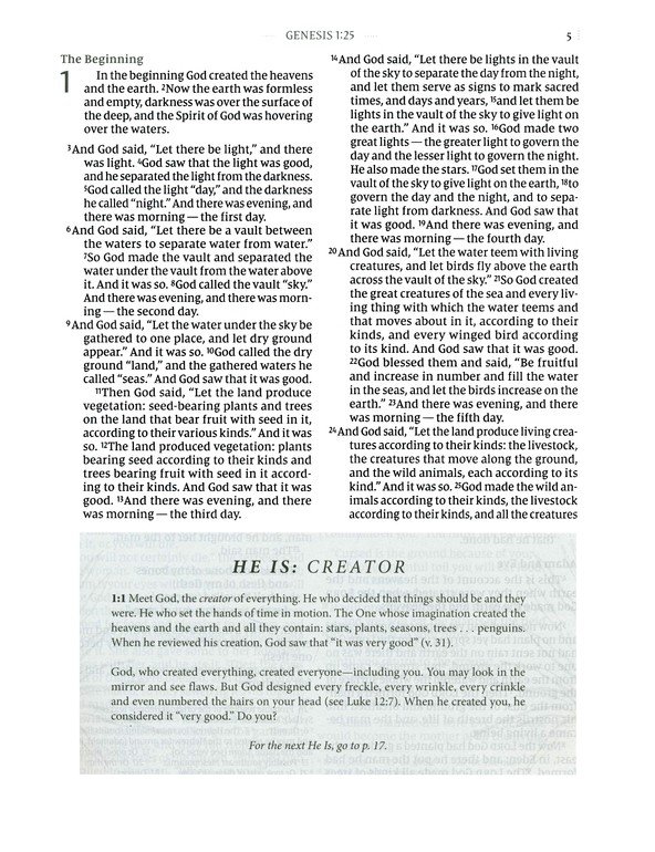 Flourish: The NIV Bible for Women, Leathersoft, Brown, Thumb Indexed, Comfort Print - Imagen 4