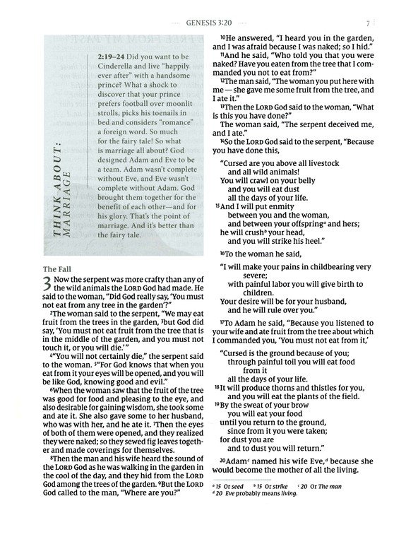 Flourish: The NIV Bible for Women, Leathersoft, Brown, Thumb Indexed, Comfort Print - Imagen 6