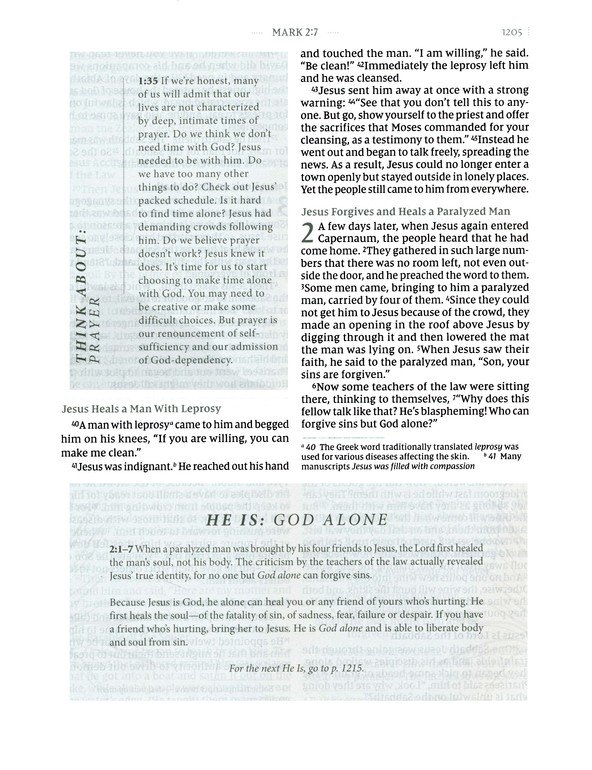 Flourish: The NIV Bible for Women, Leathersoft, Brown, Thumb Indexed, Comfort Print - Imagen 8