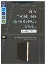 Alternative view of NIV, Thinline Reference Bible (Your Portable Reference Bible), Large Print, European Bonded Leather, Black, Red Letter, Thumb Indexed, Comfort Print