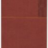 NIV, Thinline Reference Bible (Your Portable Reference Bible), Large Print, Leathersoft, Brown, Red Letter, Comfort Print - Imagen 3