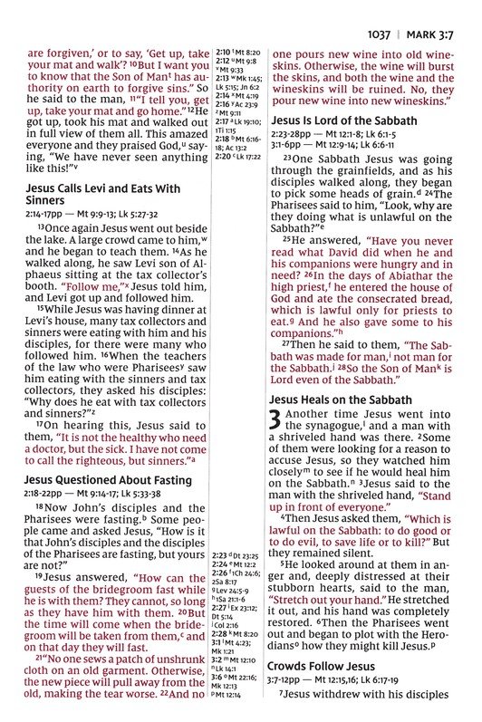 NIV, Thinline Reference Bible (Your Portable Reference Bible), Large Print, Leathersoft, Brown, Red Letter, Comfort Print - Imagen 9