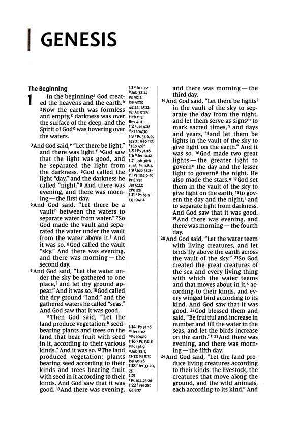 NIV, Thinline Reference Bible (Your Portable Reference Bible), Large Print, Leathersoft, Teal, Red Letter, Thumb Indexed, Comfort Print - Imagen 4