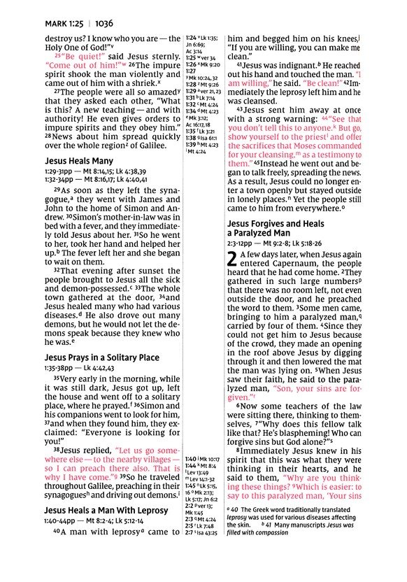 NIV, Thinline Reference Bible (Your Portable Reference Bible), Large Print, Leathersoft, Teal, Red Letter, Thumb Indexed, Comfort Print - Imagen 8