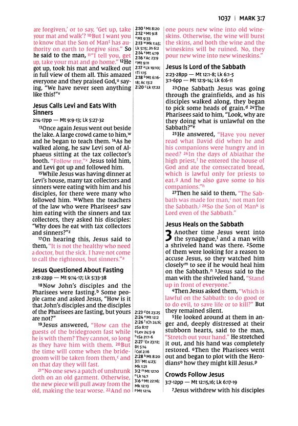 NIV, Thinline Reference Bible (Your Portable Reference Bible), Large Print, Leathersoft, Teal, Red Letter, Thumb Indexed, Comfort Print - Imagen 9