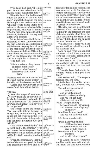 NIV, Compact Center-Column Reference Bible, Leathersoft, Stone, Red Letter, Comfort Print - Imagen 6