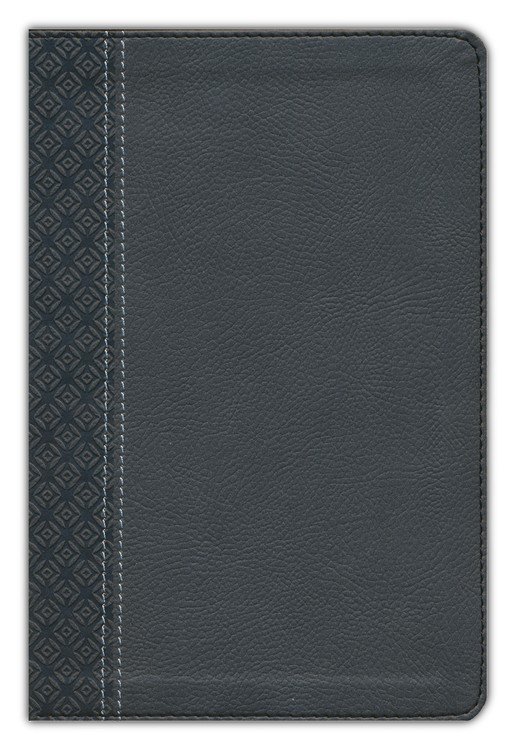 NIV, Compact Center-Column Reference Bible, Leathersoft, Black, Red Letter, Thumb Indexed, Comfort Print - Imagen 3