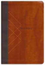 Alternative view of NIV, Thinline Bible, Giant Print, Leathersoft, Brown, Red Letter, Thumb Indexed, Comfort Print