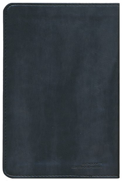 NIV, Thinline Bible, Compact, Leathersoft, Black/Gray, Red Letter, Comfort Print - Imagen 10