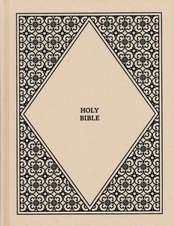 NRSVue, Holy Bible with Apocrypha, Journal Edition, Cloth over Board, Cream, Comfort Print - Imagen 3