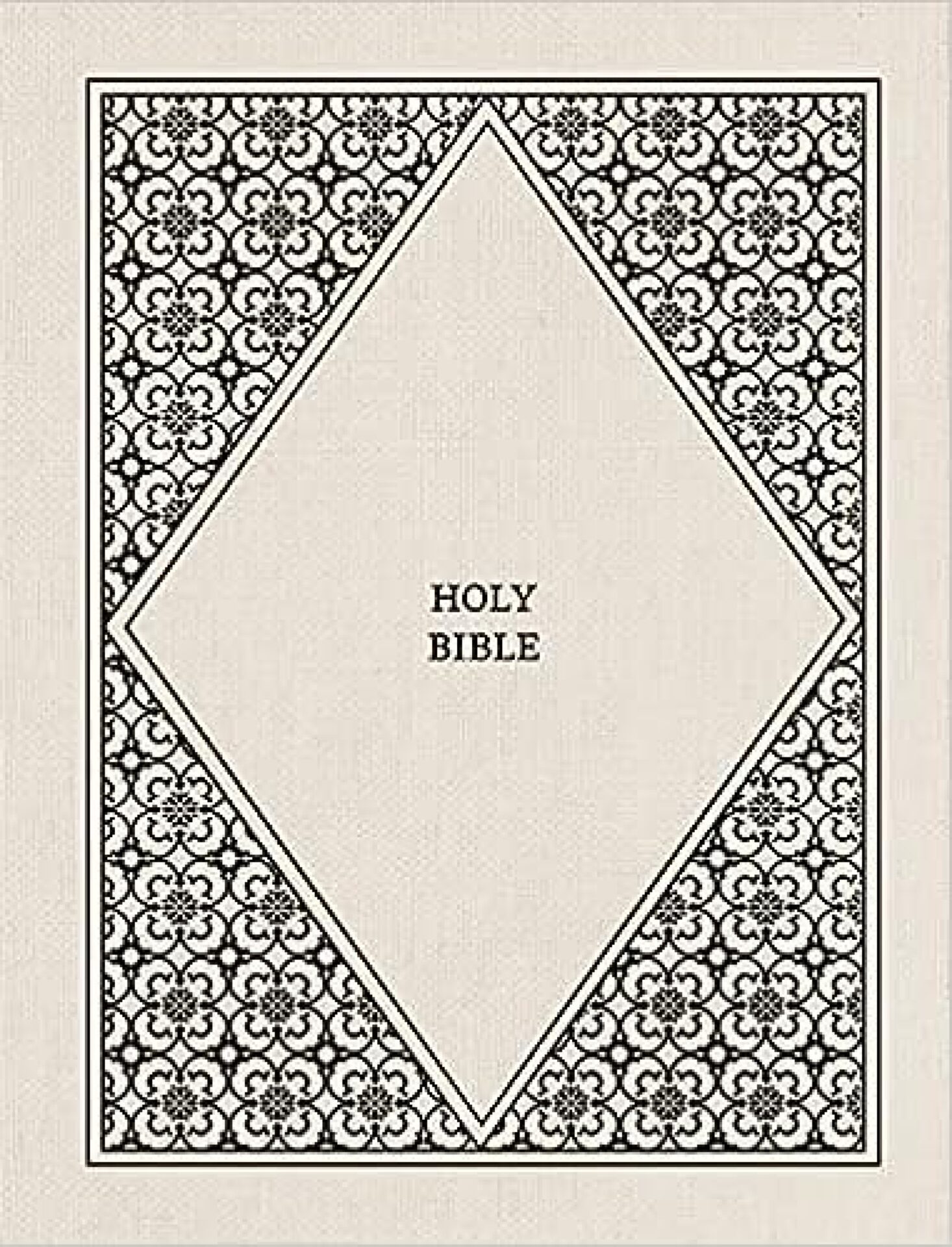 NRSVue, Holy Bible with Apocrypha, Journal Edition, Cloth over Board, Cream, Comfort Print
