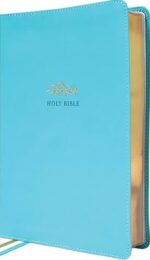 NIV, Women's Devotional Bible (By Women, for Women), Large Print, Leathersoft, Teal, Comfort Print