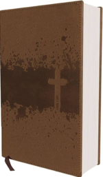 NIV, Kids' Visual Study Bible, Leathersoft, Bronze, Full Color Interior, Peel/Stick Bible Tabs : Explore the Story of the Bible---People, Places, and History